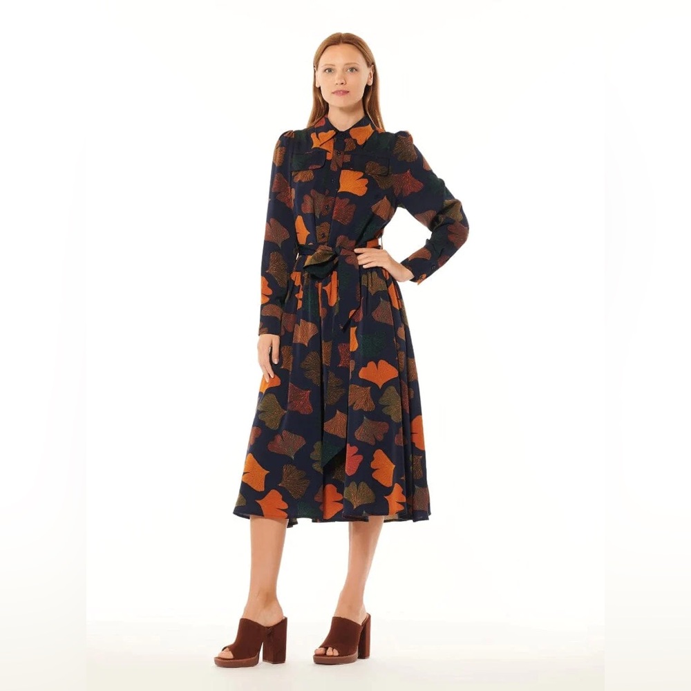 Gracia Belted Shirt Dress XL